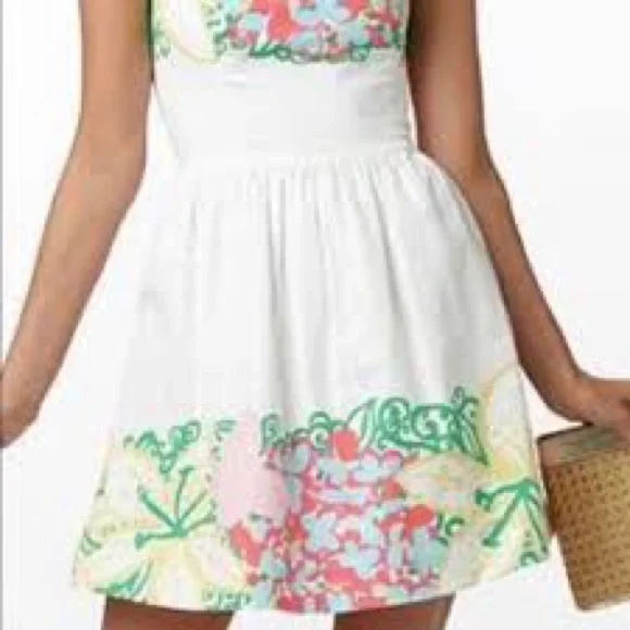 Lilly Pulitzer Lottie Strapless Dress size 0 - Picture 7 of 7